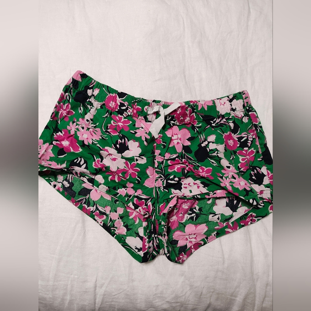 Women's j.Crew floral sleepwear / lounge shorts